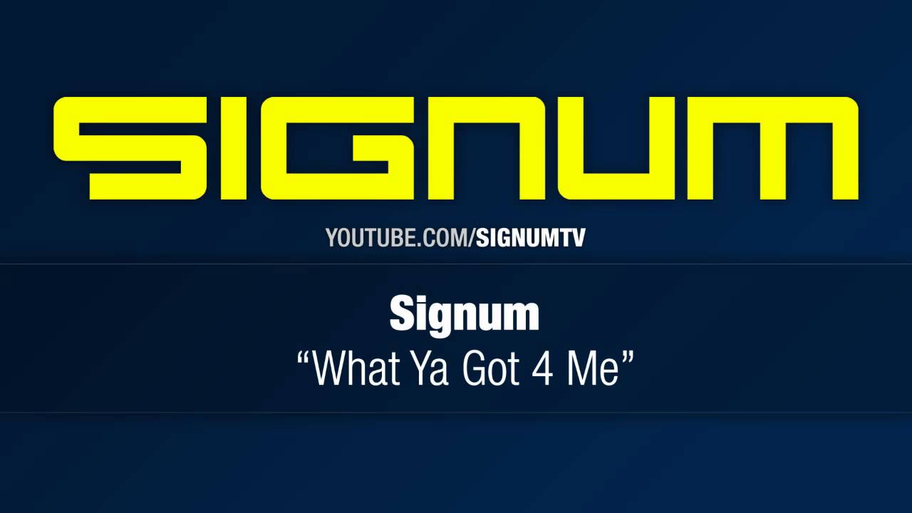 Signum - What Ya Got 4 Me