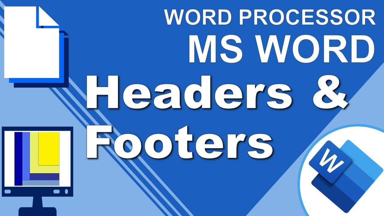 MS Word | Headers and Footers