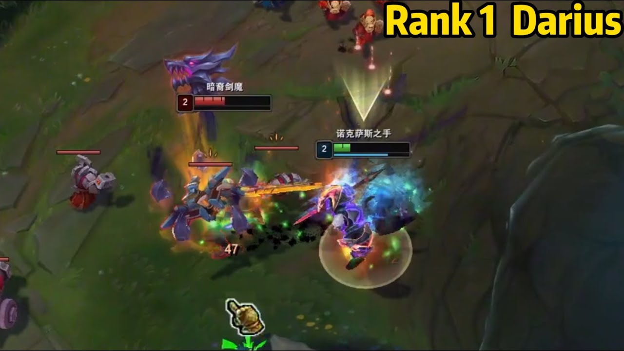 Rank 1 Darius: He is too AGGRESSIVE in the Early Game!