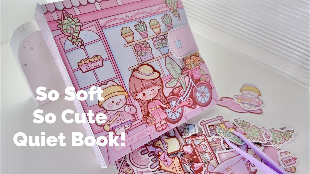 Quiet Book | A Calm & Cozy Toy for Little Hands ✨ | Milky Brick