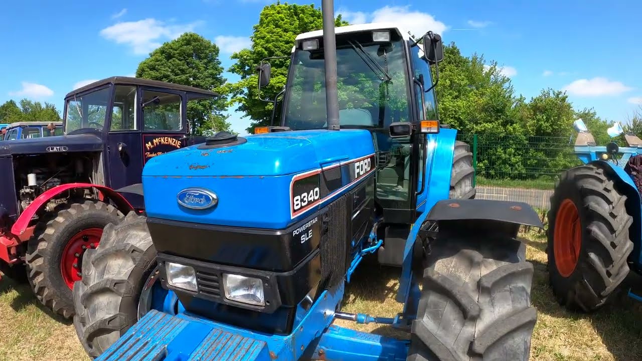 1994 Ford 8340 SLE Powerstar 16-speed premium 4WD 7.5 Litre 6-Cyl Diesel Tractor 125HP Castle Combe