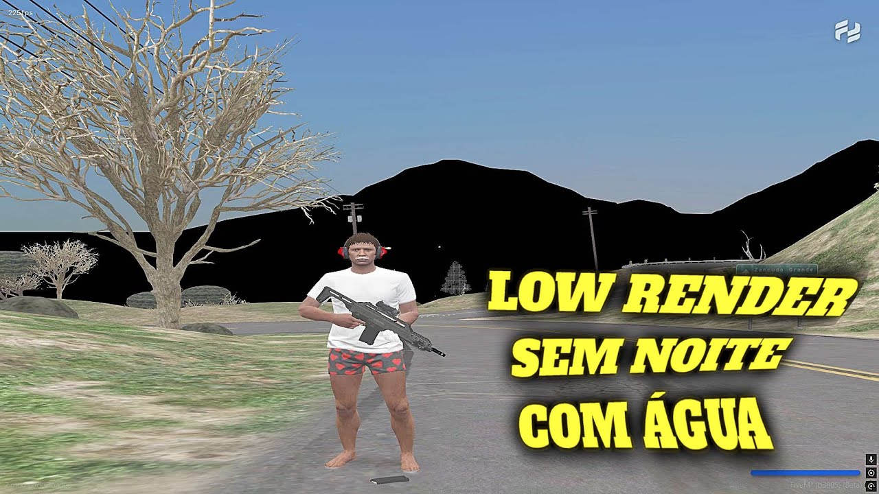 CITIZEN LOW RENDER PARA PC FRACO +150 FPS | CITIZEN SEM NOITE E COM ÁGUA✅