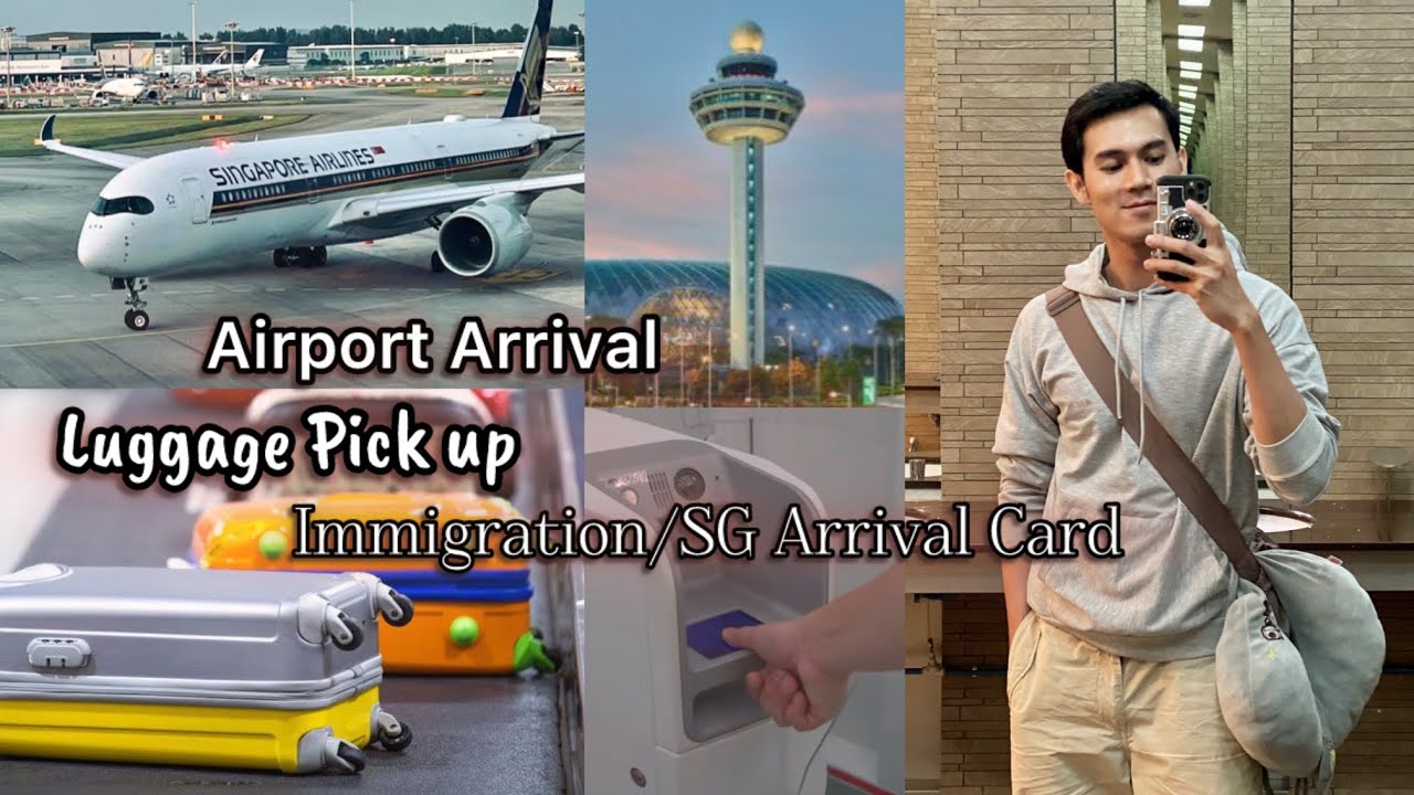 SG Arrival Card ဖြည့်ဖို့နဲ့ စင်္ကာပူလေဆိပ်ထဲမှာမျက်စိမလည်အောင် ဒါတွေသိထားဖို့လိုပါတယ်
