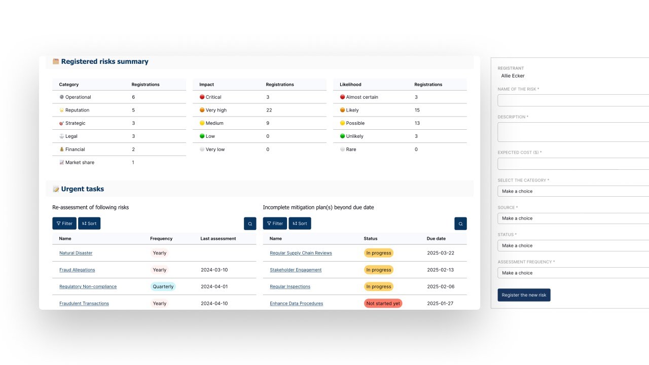 ✅ Best Risk Management Software in 2025 &ndash; No-Code & Open-Source | Baserow