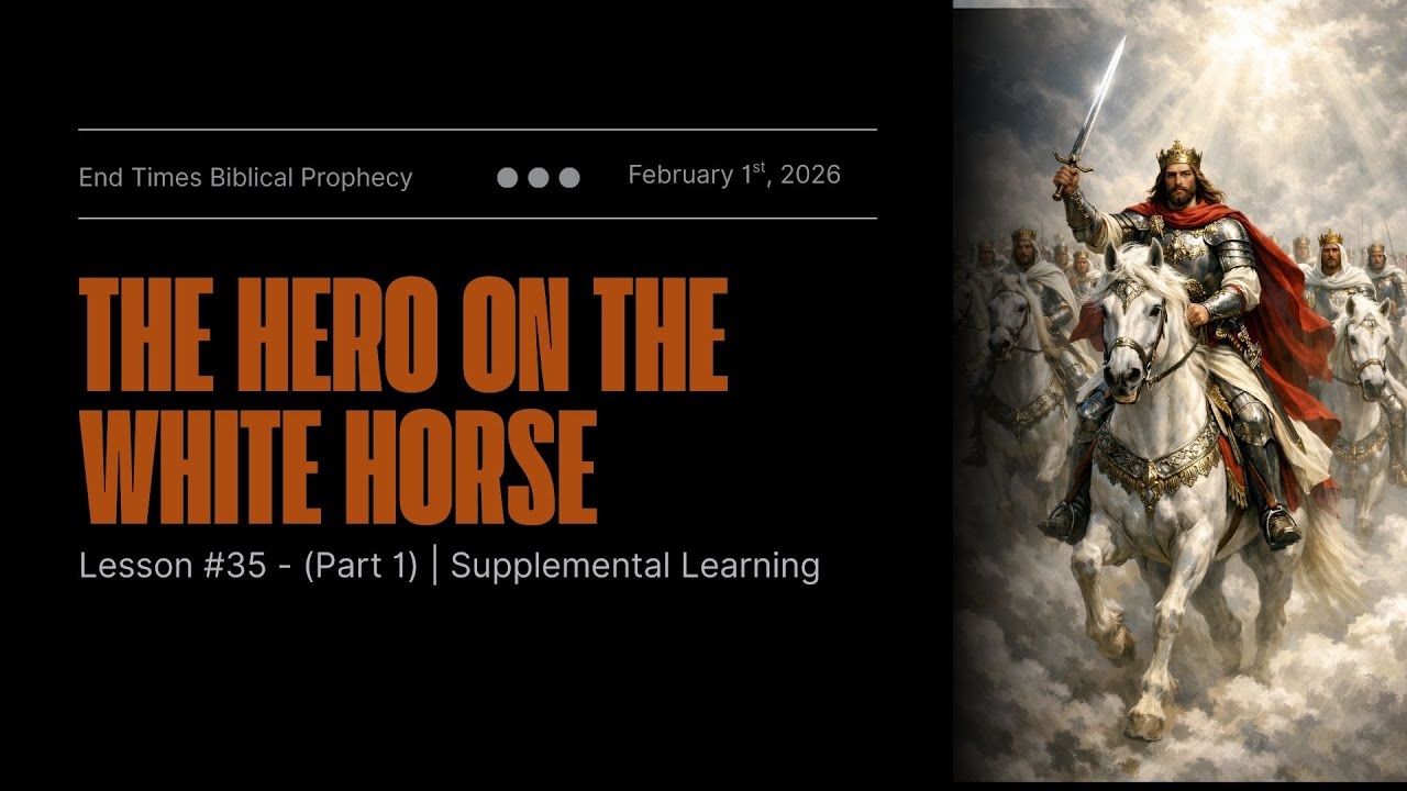 The Hero on the White Horse Part 1 (Supplemental) | End Times Biblical Prophecy (Part 34)
