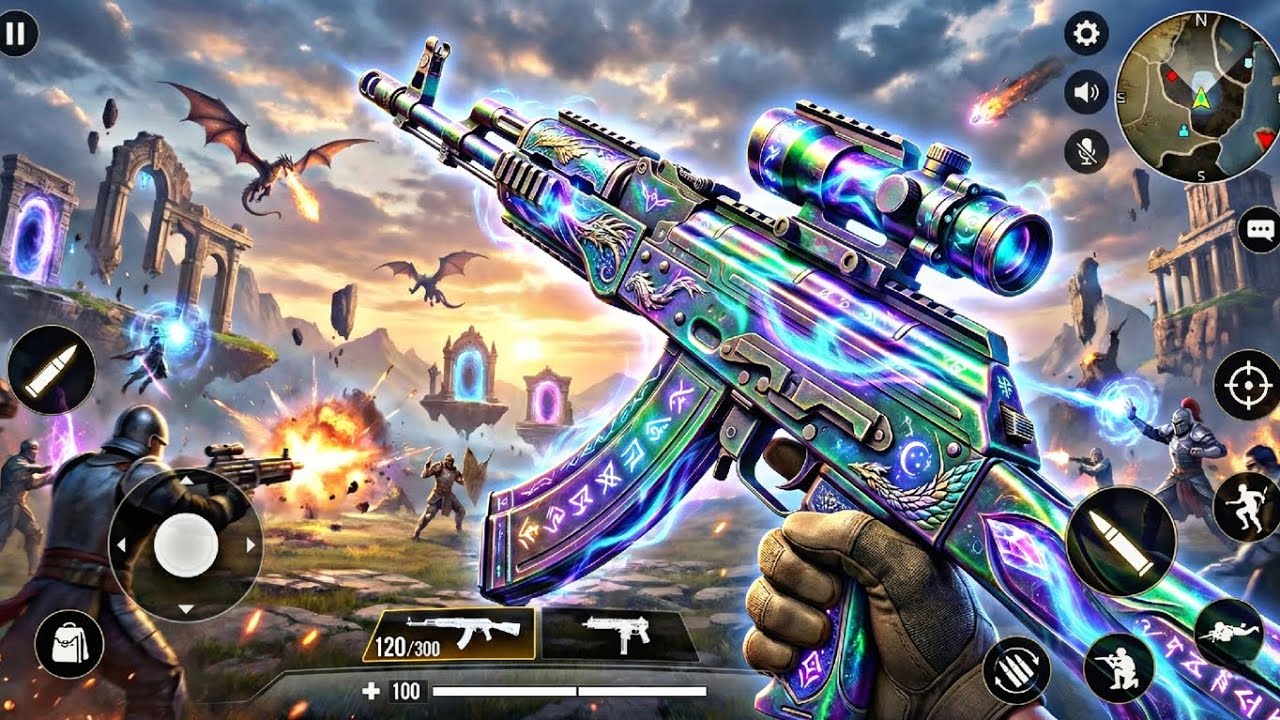 Modern gun war – Terrerist Encounter critical FPS gun strike – Bandook wala game – Android gameplay 