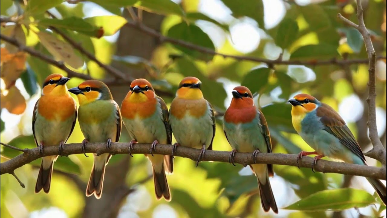 Beautiful Canary Chirping and Melodic Song – High-Quality Bird Sounds