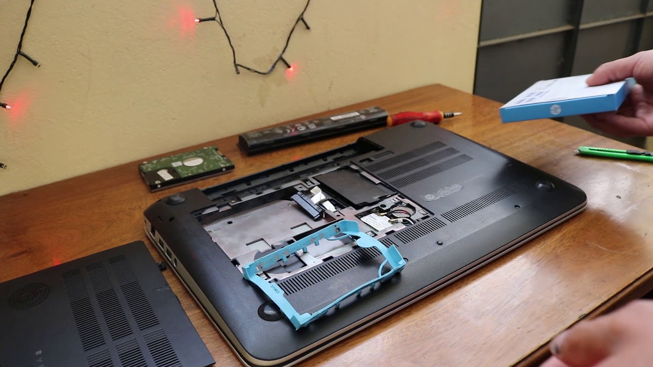 HP ENVY - CAMBIO DE DISCO DURO A SSD