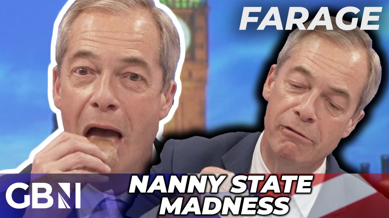 ‘I'm sick to DEATH of this nanny state!' | Nigel Farage fumes at NHS guidance on Easter eggs