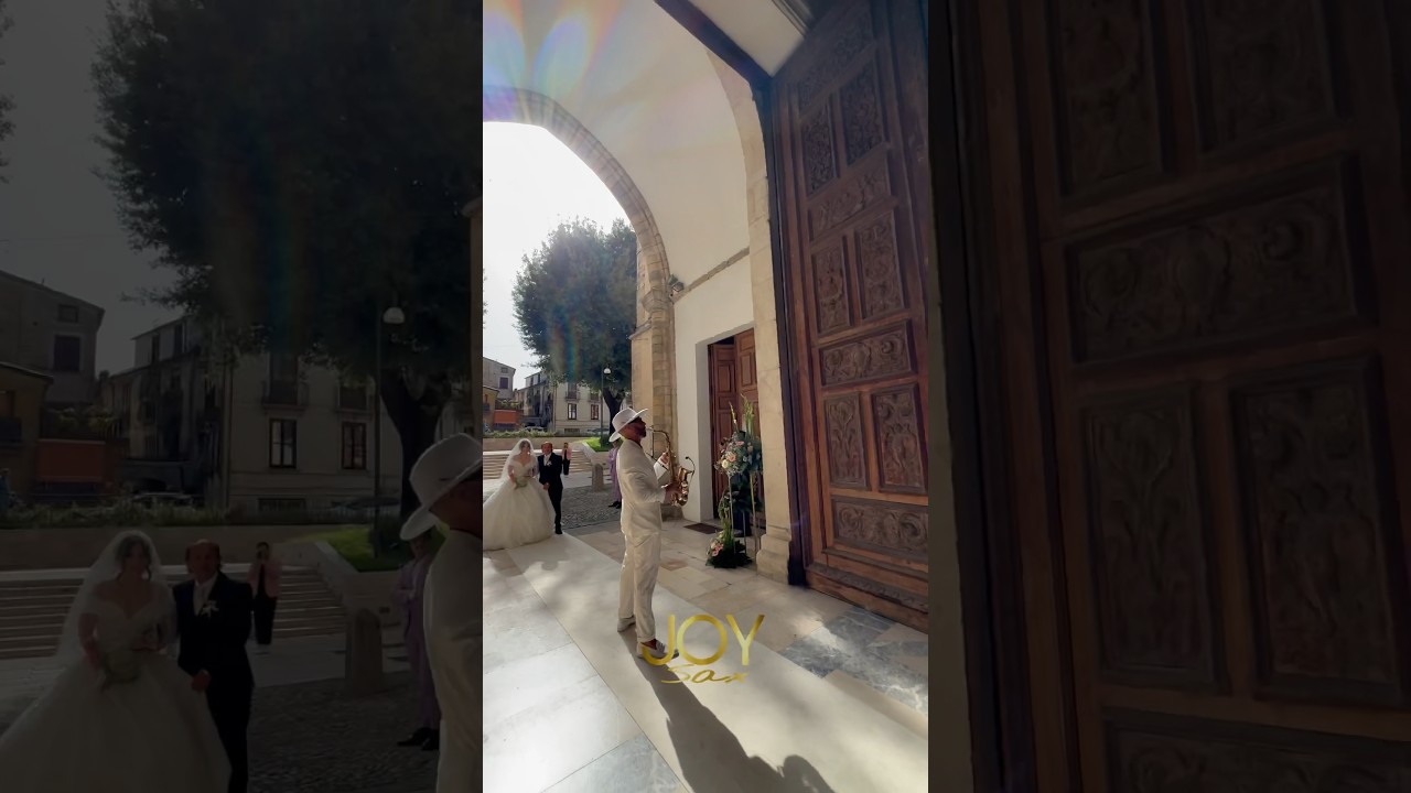 Hallelujah- Joy Sax #joysax #hallelujah  #church #wedding #weddingsaxophonist #matrimonio #sposa