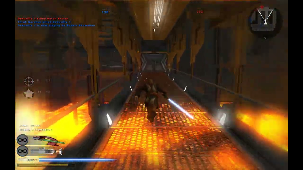 Star Wars Battlefront II 2005 Instant Action Mustafar / Now this is podracing!