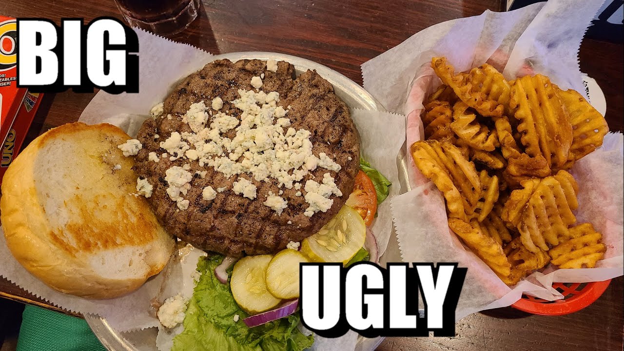 Big Ugly One Pounder Challenge at Bub's Burgers | Freak Eating in Indiana