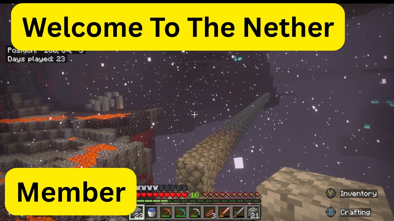 Welcome To The Nether, Minecraft Member, Eps 08