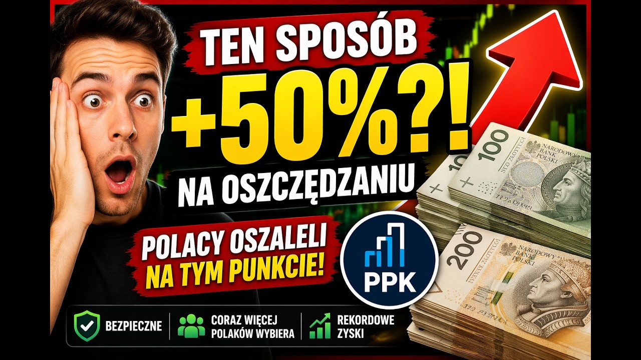 Jak zarobić ponad 50% na oszczędzaniu? Polacy znaleźli spos&oacute;b w PPK!
