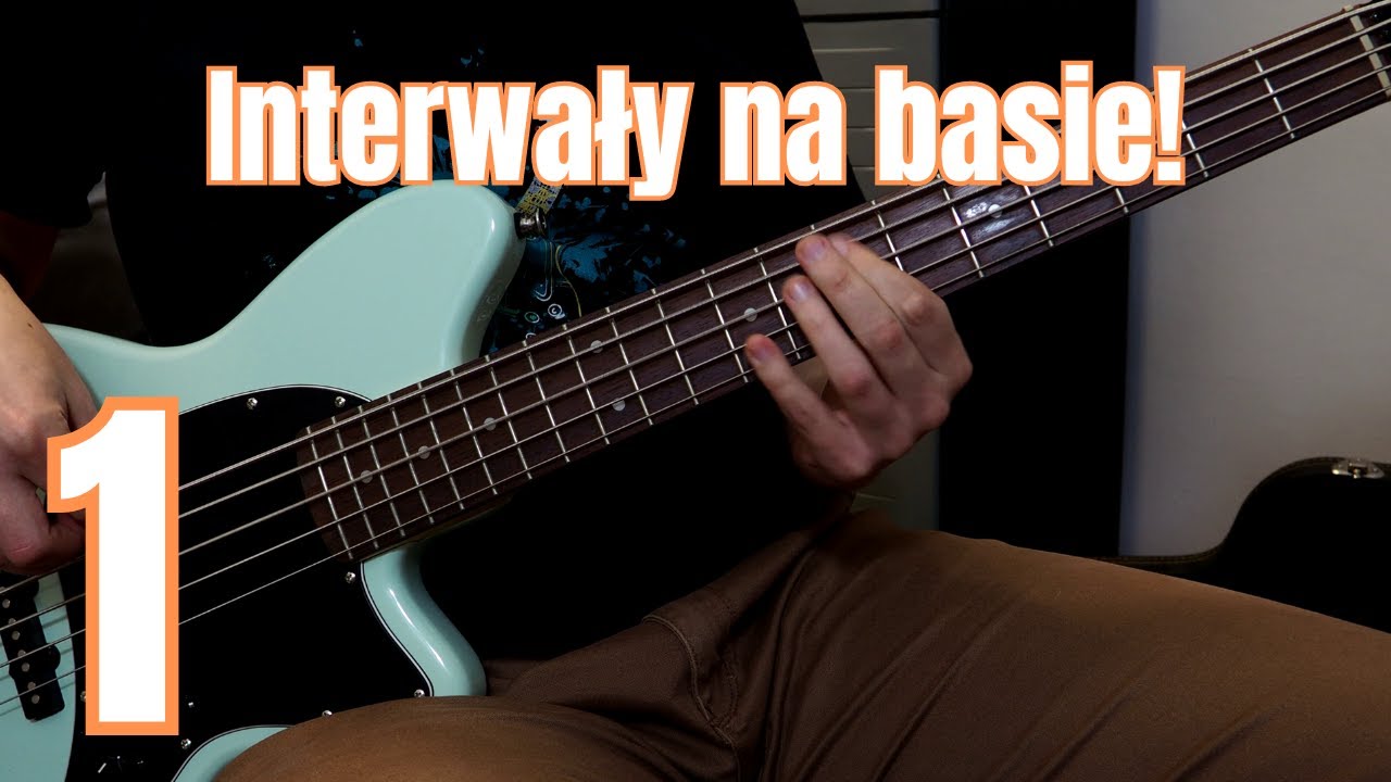 Od czego zacząć grę na basie? - interwały