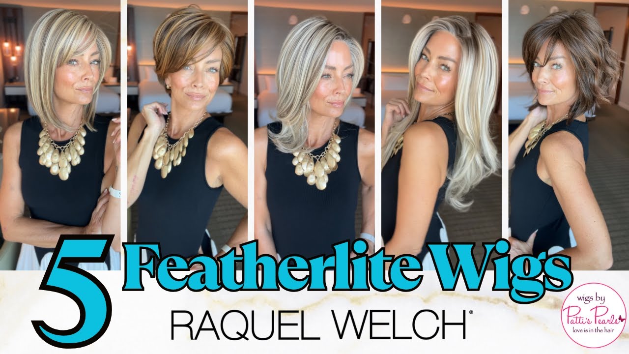 5 Featherlite Wigs by Raquel Welch | WigsByPattisPearls.com