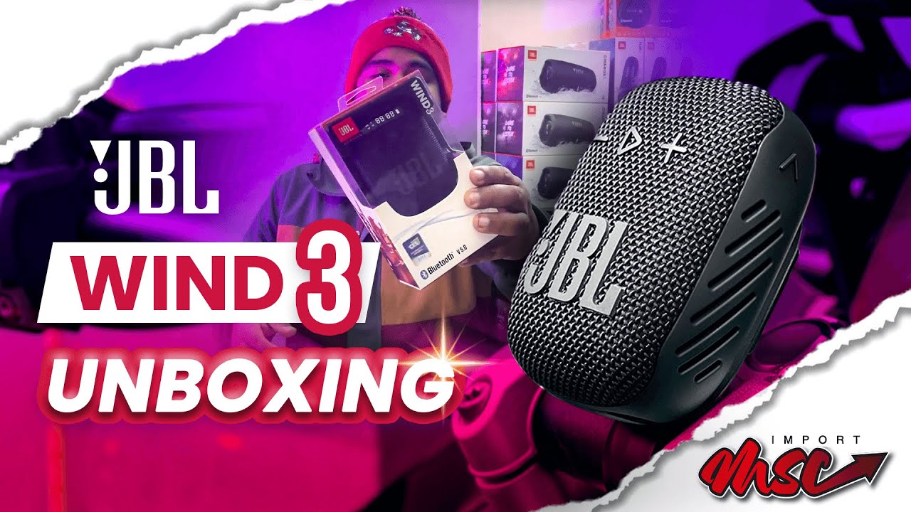 JBL Wind 3 🔊 - UNBOXING 📦 y prueba de sonido 🔊