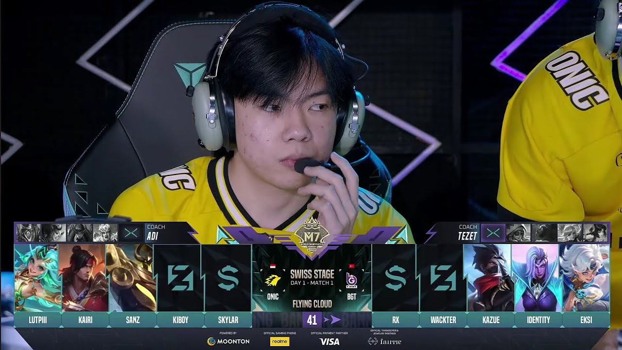 ONIC ID vs BOOSTGATE ESPORTS | M7 CHAMPIONSHIP | SWISS STAGE DAY 1 | ONIC vs BGT 