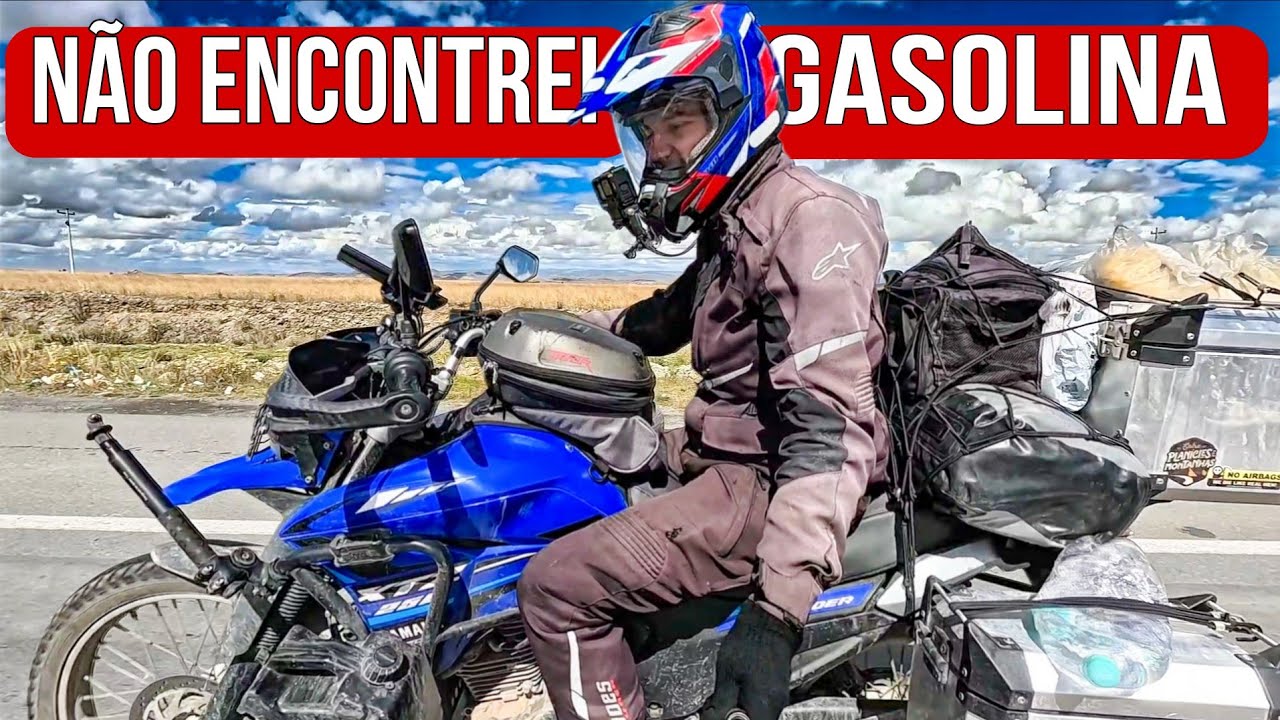 Ep54 Primeiras impressões viajando sozinho de moto na Bolivia! 🇧🇴 
