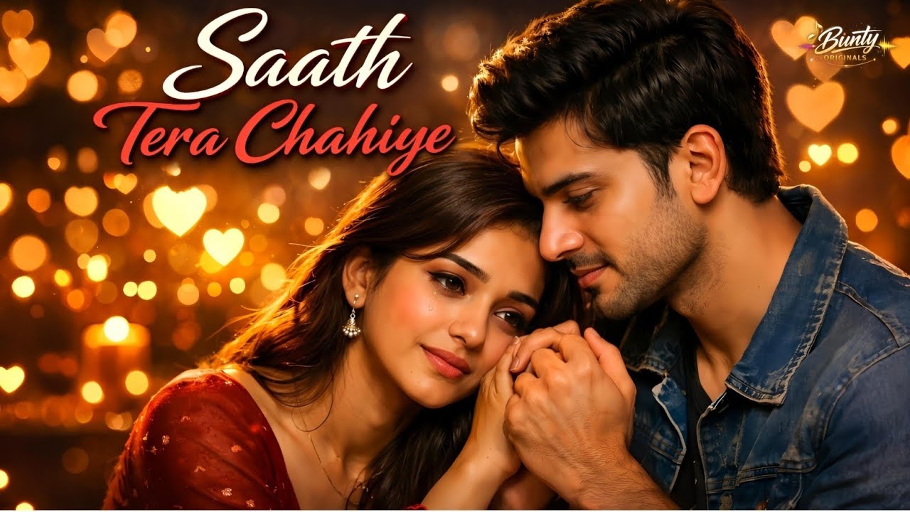 Saath Tera Chahiye ❤️ | New Romantic Song 2026 | Heart Touching Love Song | Bunty Originals