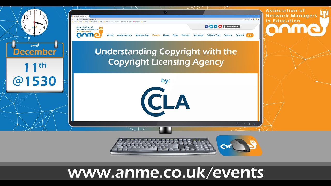 ANME Webinar: Understanding Copyright with the CLA