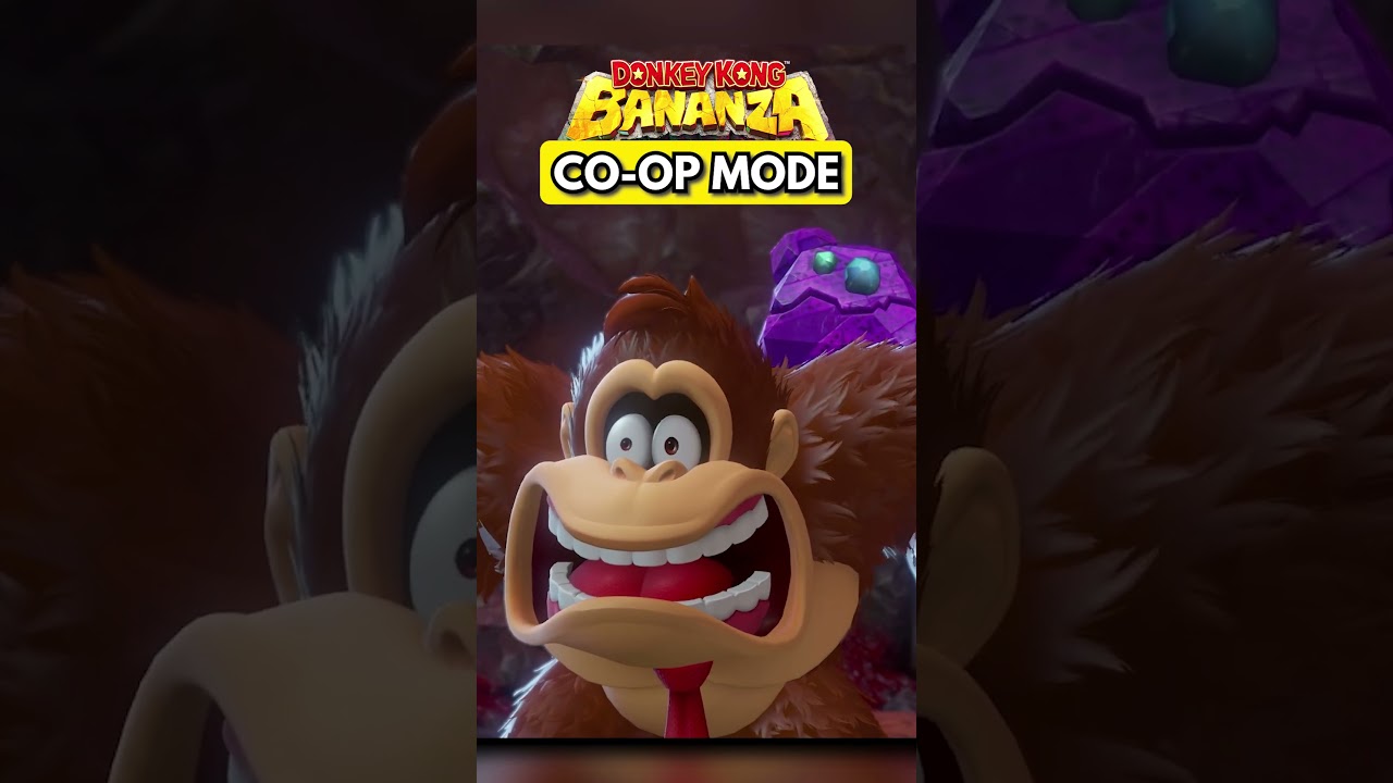 Donkey Kong's CO-OP Mode is Great for Families!!!