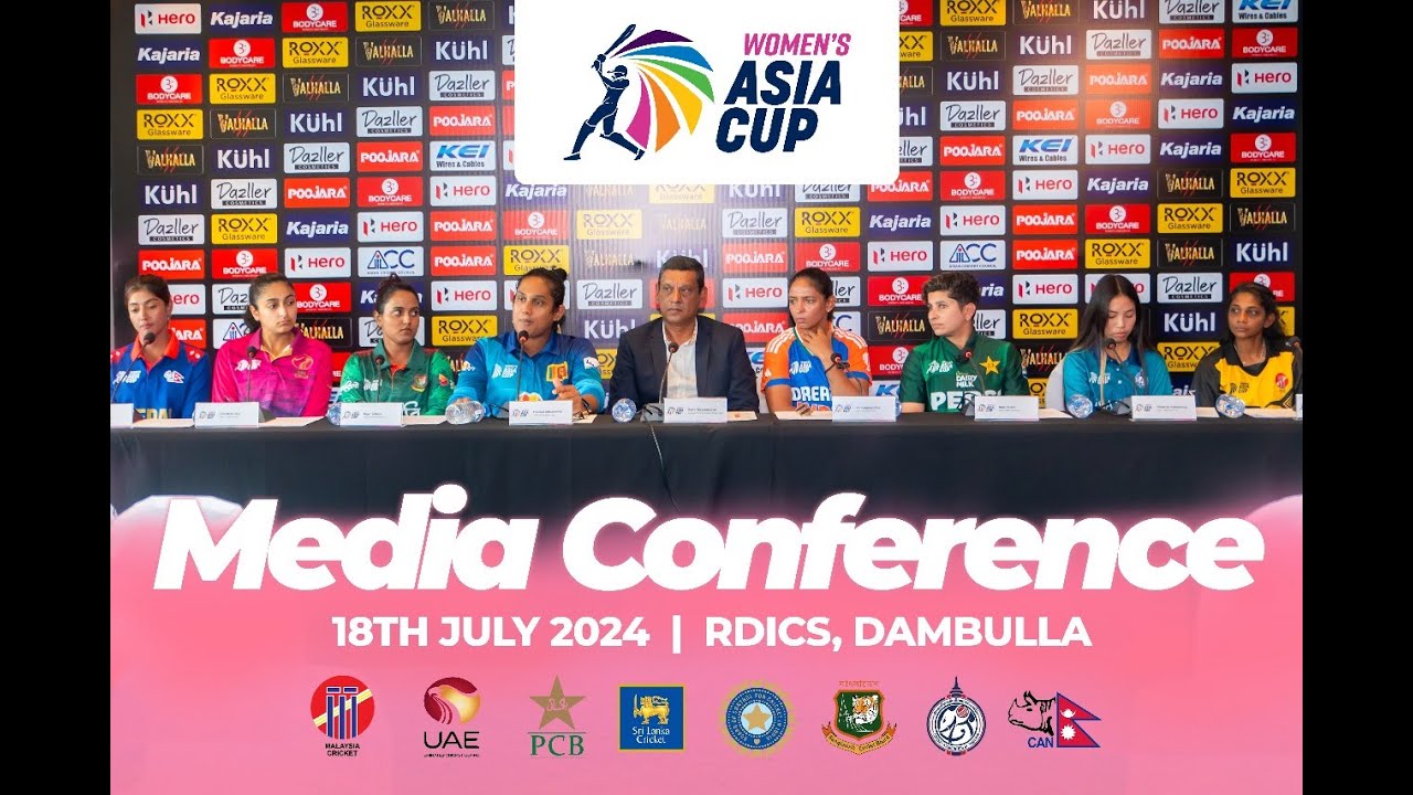 Women's Asia Cup 2024 | Pre-Tournament Press Conference at RDICS, Dambulla