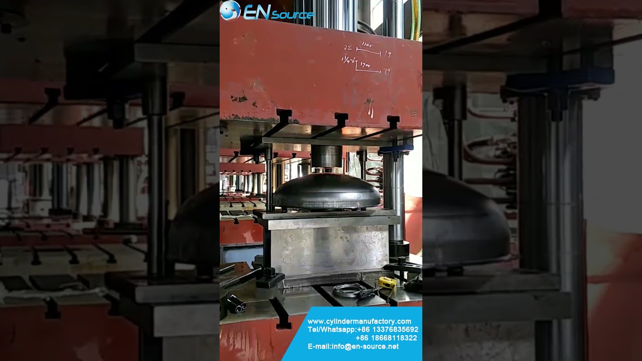 Dish Head Hydraulic Forming Machine | High-Strength Cylinder End Production
