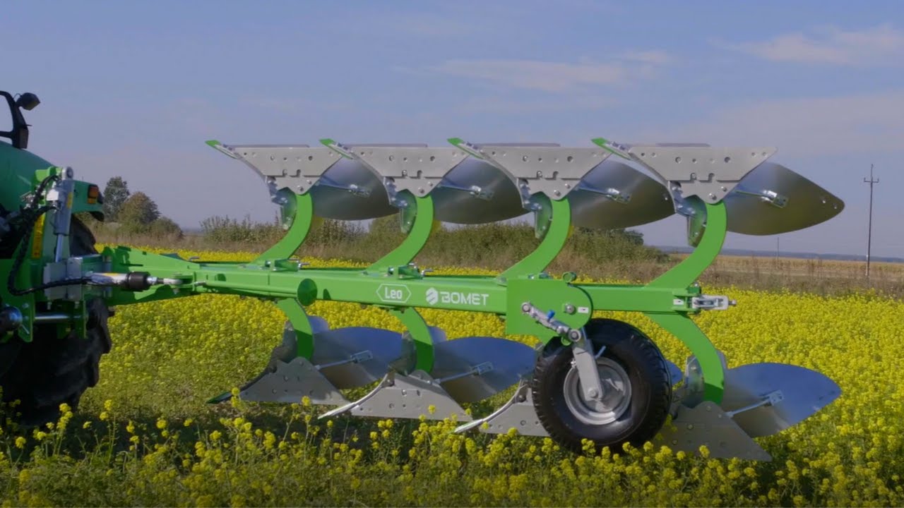 Pług obracalny Leo (0,34 - 0,42 - 0,50 m) / Reversible plough Leo (0,34 - 0,42 - 0,50 m)