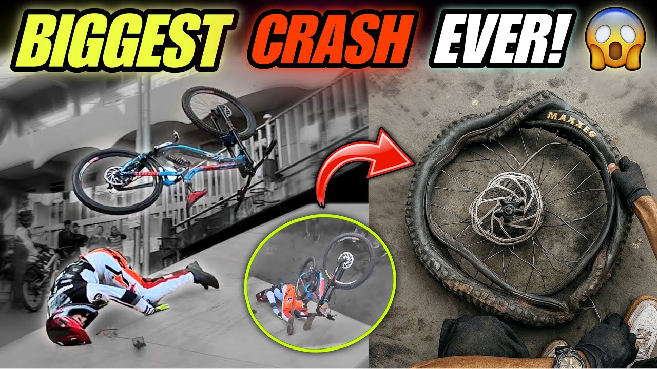 MTB Crash That Shocked Everyone! Tlang Ruam | Cycle Stunts