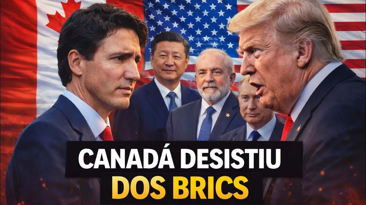 CANADÁ PROIBIDO DE ENTRAR NOS BRICS 