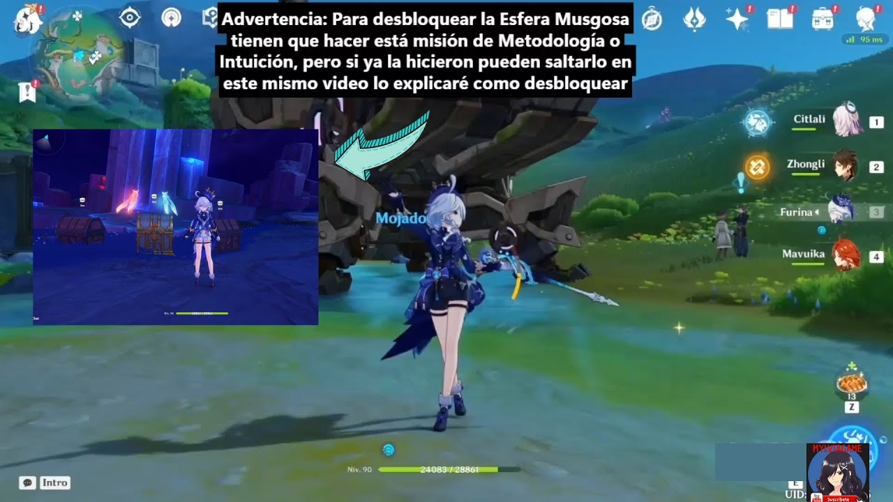 Misión de Metodología o Intuición| Desbloquea la Esfera Musgosa Isla Lempo|GenshinImpact 6.0|NodKrai
