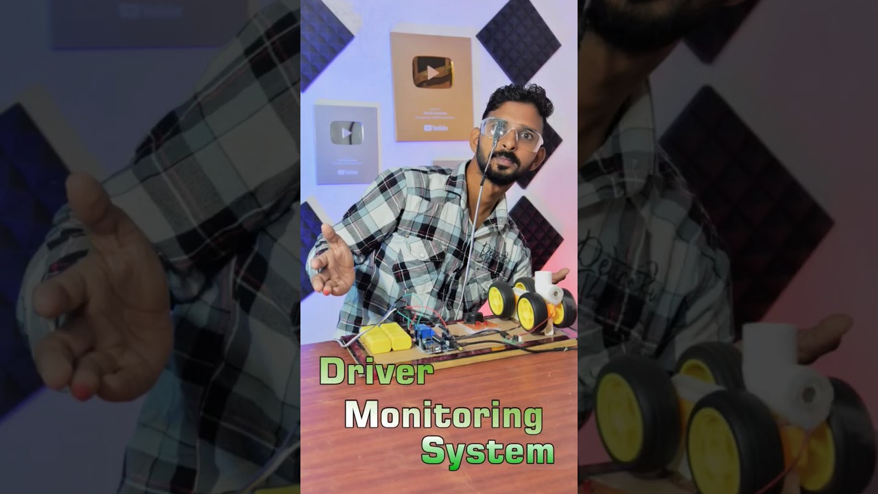 Inspire Award Science Project 2023 for Driver Monitoring System | Anti Sleep Alarm #science #shorts