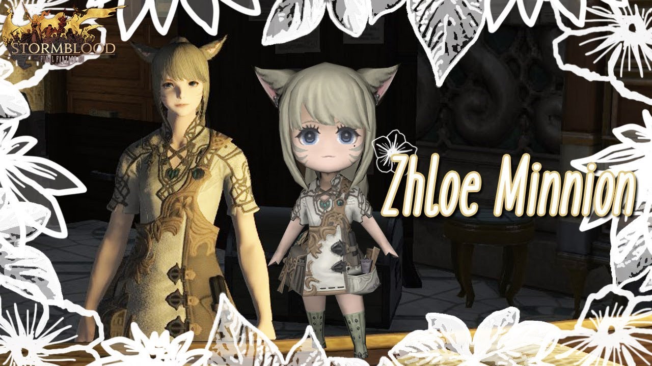 FFXIV: Wind-Up Zhloe Minion