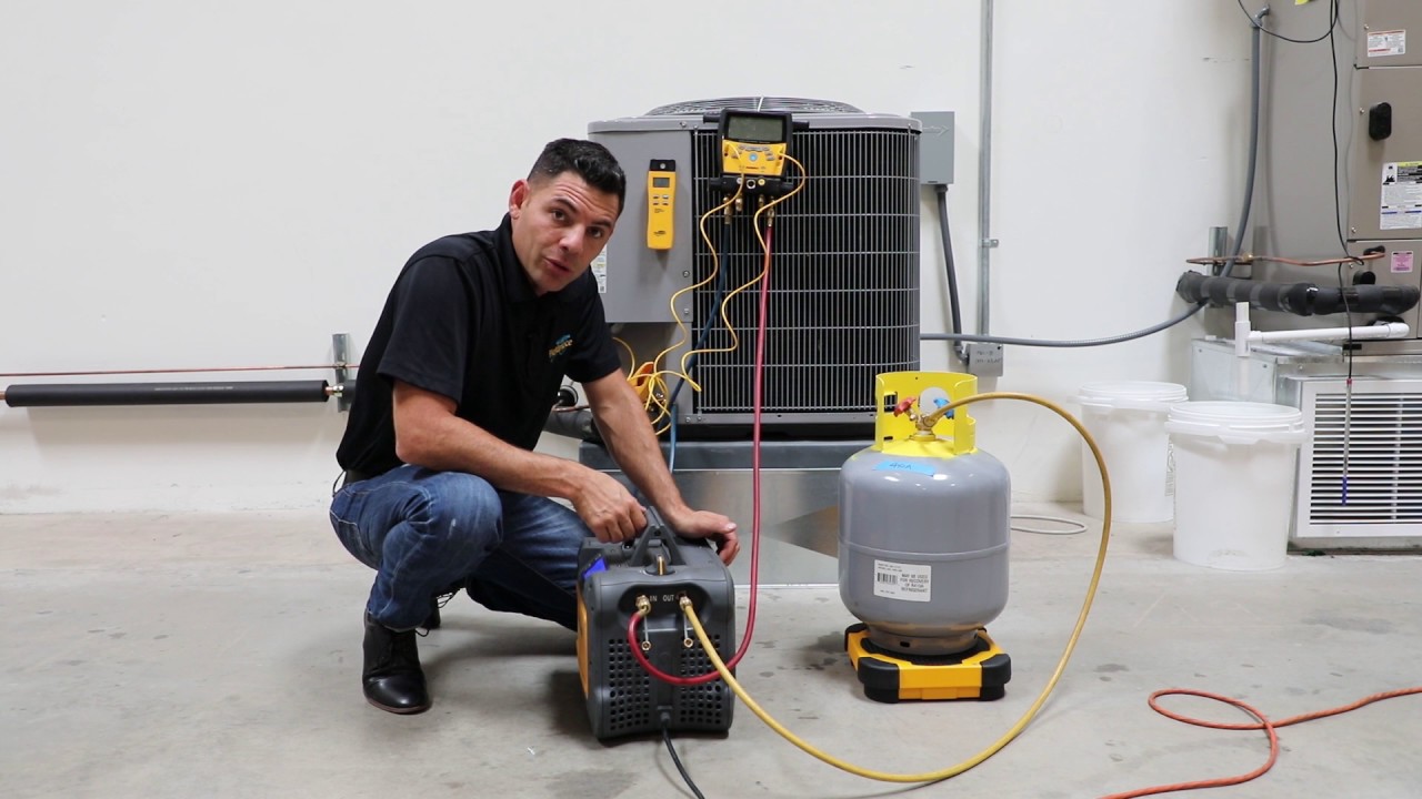 Tutorial Nueva recuperadora de Refrigerante Fieldpiece MR45 en Español