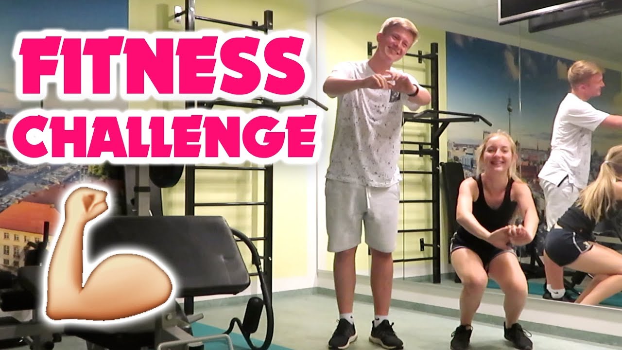 FITNESS Challenge gegen Max 💪🏼😍