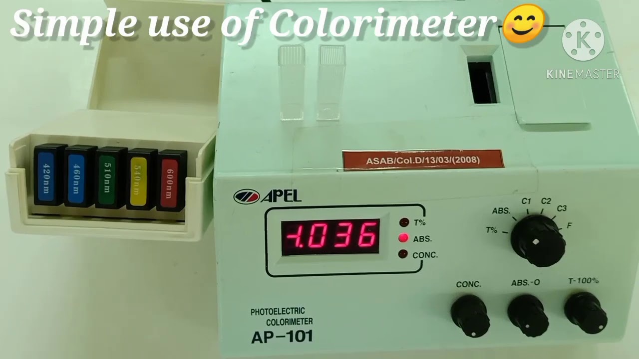 How to use a Colorimeter