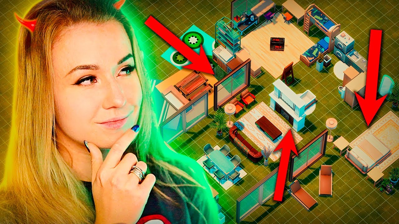 СТРОЮ ДОМ НАОБОРОТ В СИМС 4 // ХАРДКОР ЧЕЛЛЕНДЖ // The Sims 4