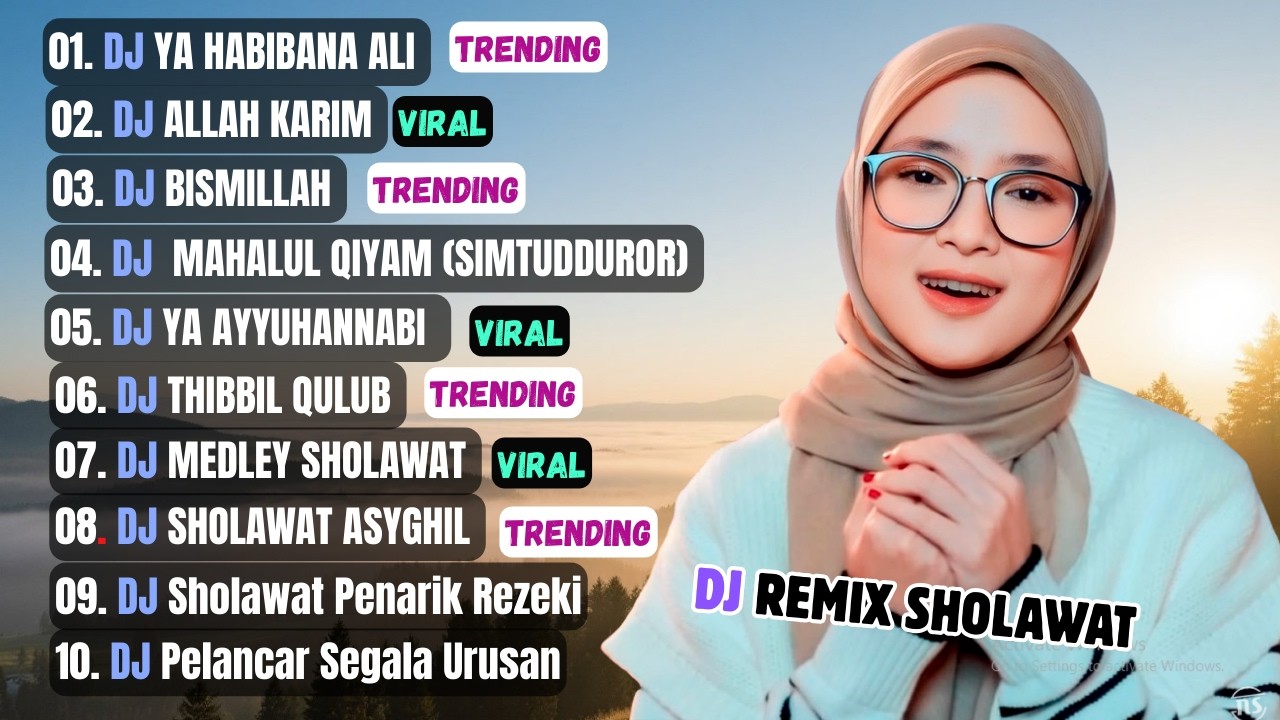KUMPULAN SHOLAWAT 2026 DJ REMIX FULL BASS MENENANGKAN HATI  PEMBUKA REJEKI  SOLAWAT YA HABIBANA ALI