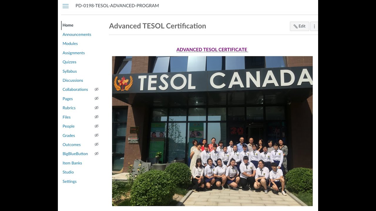 TESOL Canada Introduction- Session One- 2024/07/02