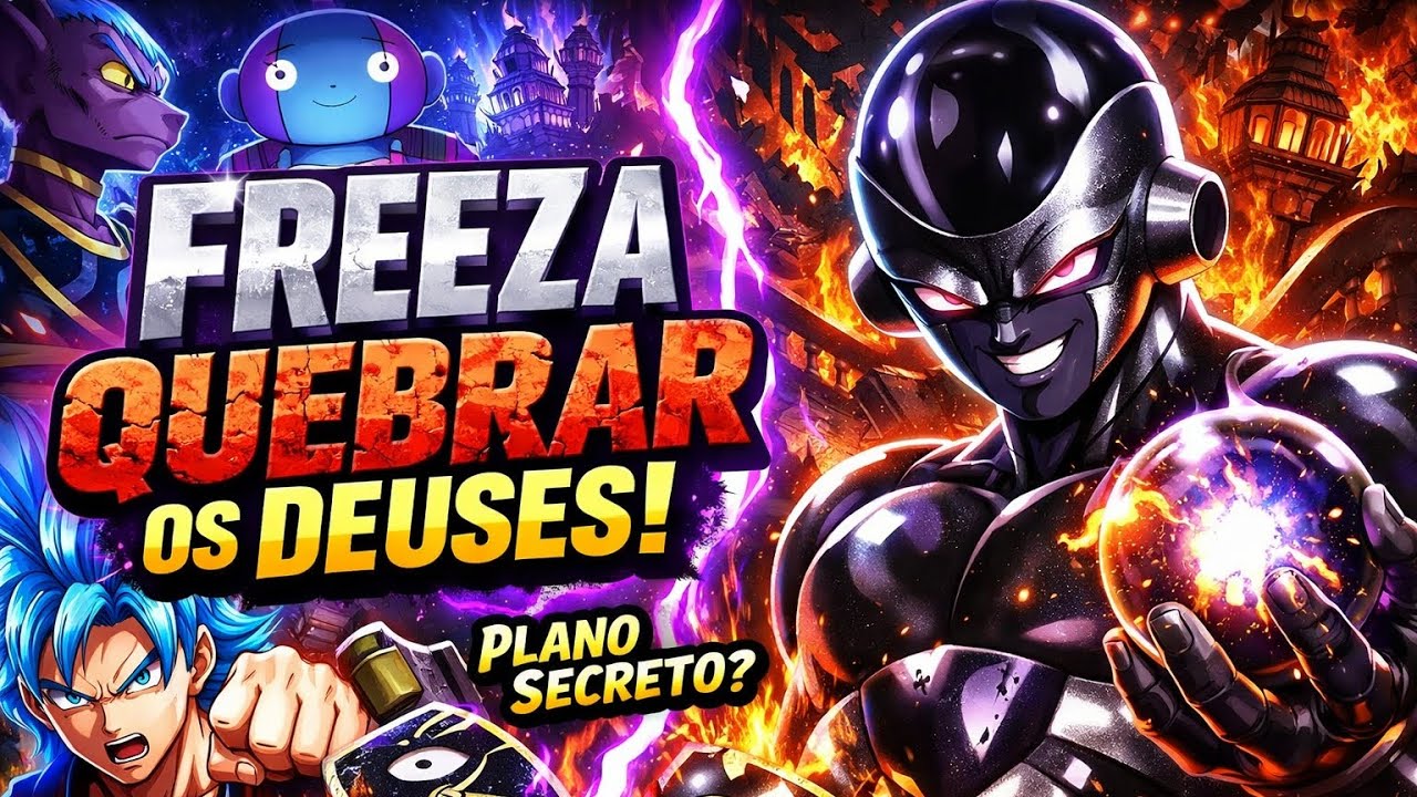 O PLANO PROIBIDO DO BLACK FREEZA PARA DESTRUIR OS DEUSES! 💥 V-M-A
