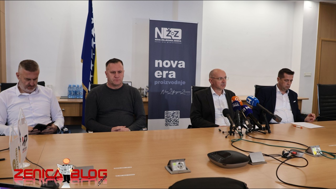 UŽIVO: Press Nova Željezara Zenica 