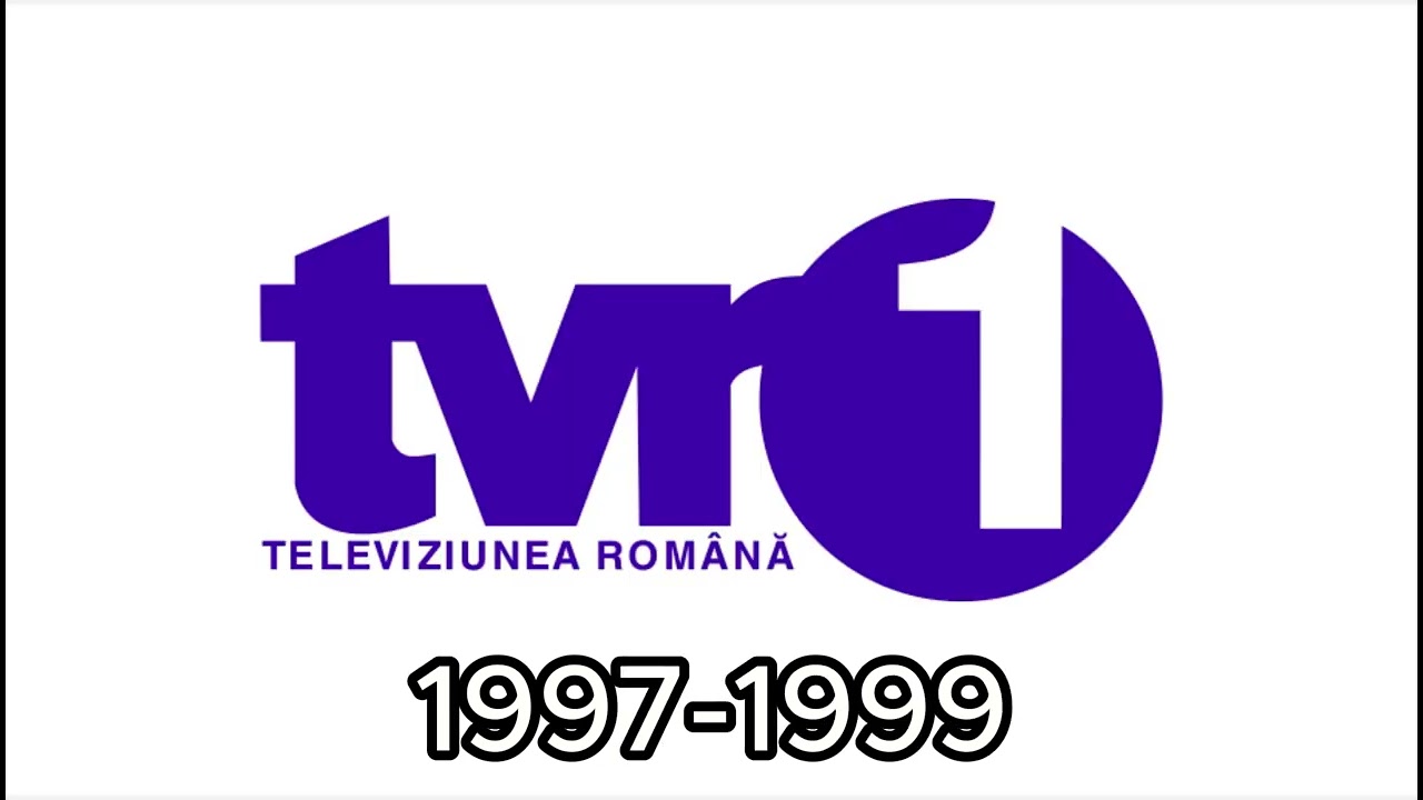 TVR 1 historical logos