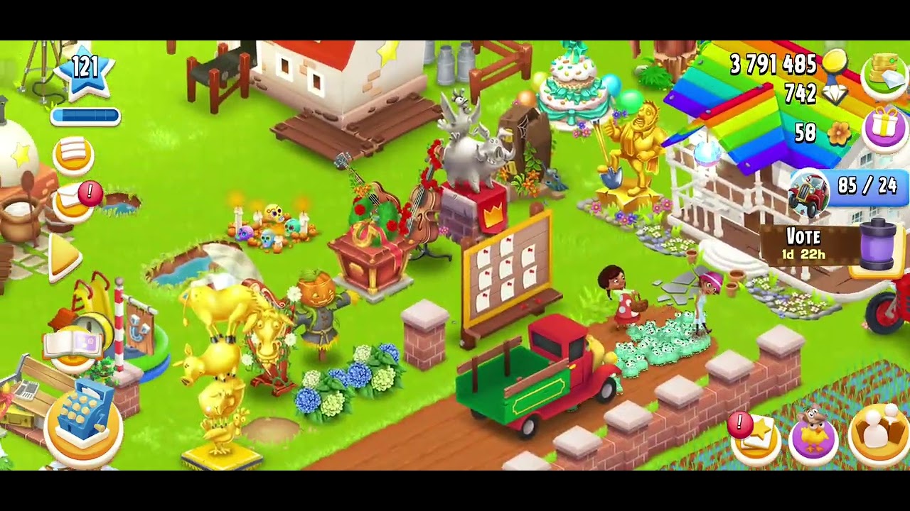 5 Minutes of Hay Day Fun Farming & Crops #HayDay #HayDayIndia #HayDayGame #IndianGame #HayDayTips
