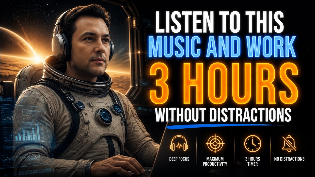 🎧 Instrumental Music for Work & Focus — Light Background Radio for Productivity 💼✨