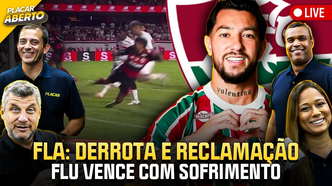 FLAMENGO PERDE NA ESTREIA DO BRASILEIRO, FLUMINENSE VENCE NO MARACANÃ E MAIS | Placar Aberto | 29/01