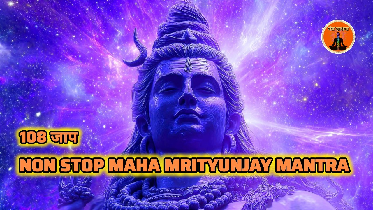 महामृत्युंजय मंत्र 108 जाप | ॐ त्र्यम्बकं यजामहे | शिव मंत्र साधना