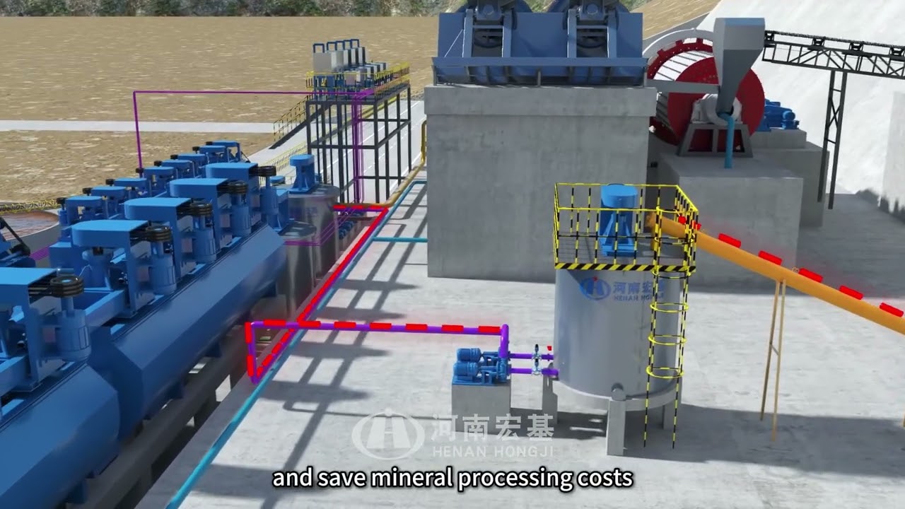 Copper Ore Flotation Process
