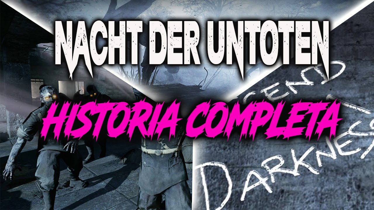 La historia COMPLETA de Nacht der Untoten/COD Zombies/GoldenZombie