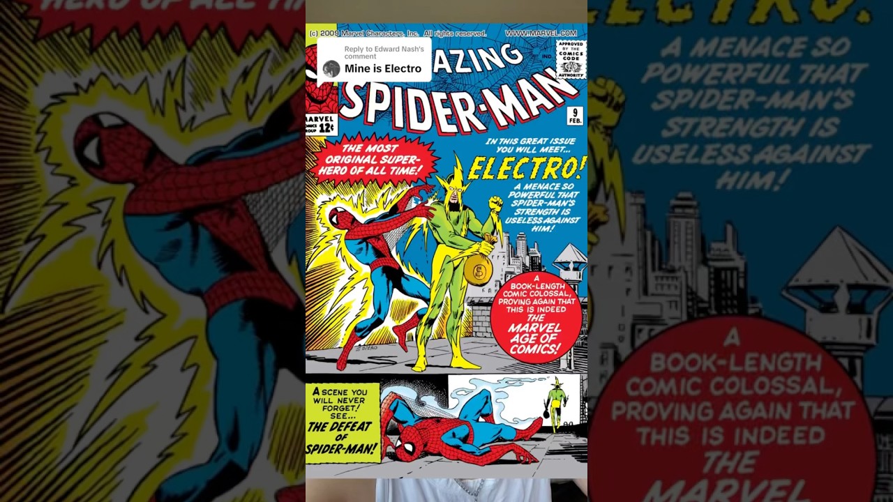 Enter electro! #spiderman #comics #viral #trending #shorts